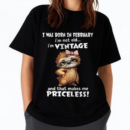 FEBRUARY - I'M NOT OLD I'M VINTAGE AND THAT MAKES ME PRICELESS - FMA - NINA02 (SKU2604-92-02)