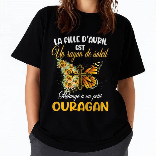 AVRIL - LA FILLE D’AVRIL EST UN RAYON DE SOLEIL MÉLANGÉ À UN PETIT OURAGAN - FMA - FR/NINA04 (SKU2603-153-04)