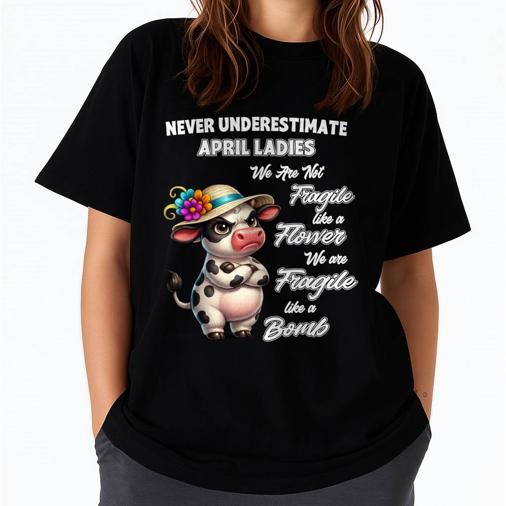 APRIL - WE ARE NOT FRAGILE LIKE A FLOWER WE ARE FRAGILE LIKE A BOMB - FMA - NINA04 (SKU2605-18-04)
