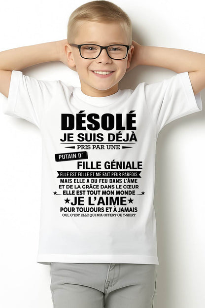 DÉSOLÉ, JE SUIS DÉJÀ PRIS PAR UNE FILLE VRAIMENT GÉNIALE – DE LA PART DE MA FEMME - FR00/NINA00 (SKU2606-42-00)