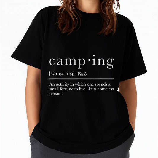 Funny Camping Shirts for Men Women Definition Camp T-Shirt