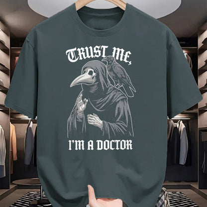 Best Doctor Shirt, Funny Doctor UnisexT-Shirt/Hoodie/Sweatshirt HLT00 - Trust me I'm a Doctor Plague Doctor T-Shirt