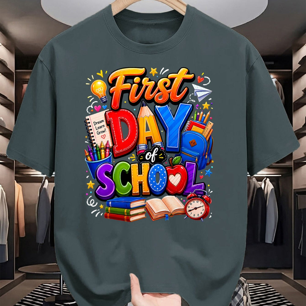 Best Student Shirt, Funny Back To School UnisexT-Shirt/Hoodie/Sweatshirt HLT00 - First Day of School Teacher Back to School Girls Boys T-Shirt