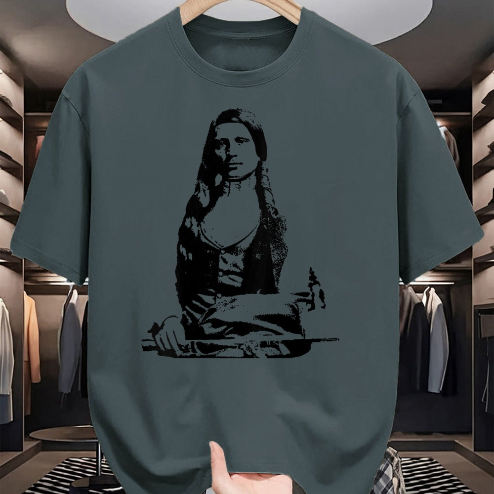 Native American T-Shirts, Vintage Native American Unisex T-Shirt/Hoodie/Sweatshirt HLT00 - Chief Red Oglala Lakota Sioux Native American Indian V-Neck