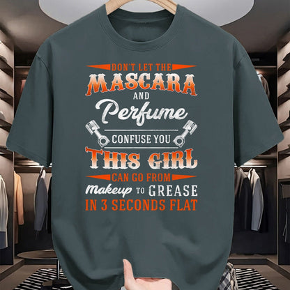Best Mechanic Life Shirt, Funny Mechanic UnisexT-Shirt/Hoodie/Sweatshirt HLT00 - Mascara and Perfume I'm A Female Mechanic Sarcasm Gift T-Shirt