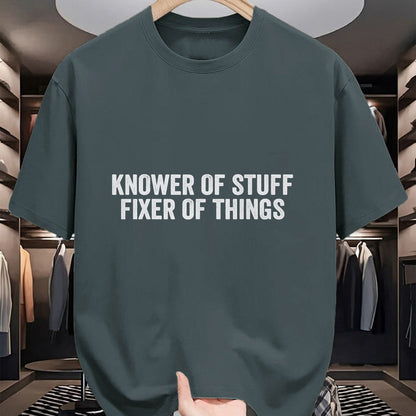 Best Mechanic Life Shirt, Funny Mechanic UnisexT-Shirt/Hoodie/Sweatshirt HLT00 - Knower of Stuff Fixer of Things Handyman Repairman Mechanic T-Shirt