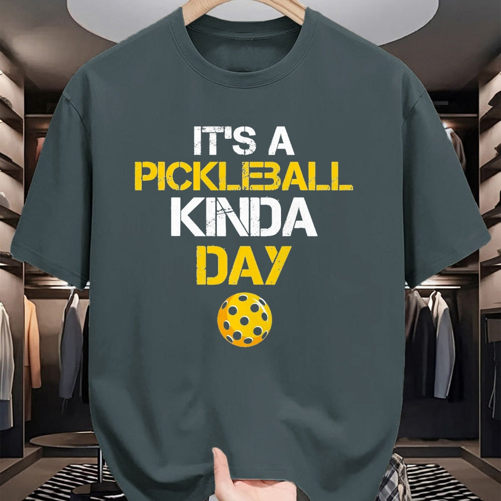 Funny Pickleball Shirt, Pickleball Lover Unisex T-Shirt/Hoodie/Sweatshirt HLT00 - Funny Pickleball Player Paddle - Pickleballing & Pickleball T-Shirt, Men, Black, 3X-Large
