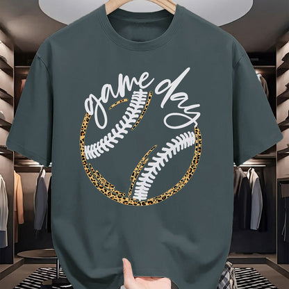 Gift for Mom Shirt, Funny Mom Unisex T-Shirt/Hoodie/Sweatshirt HLT00 - Game Day Baseball Baseball Life Softball Life for Mom T-Shirt