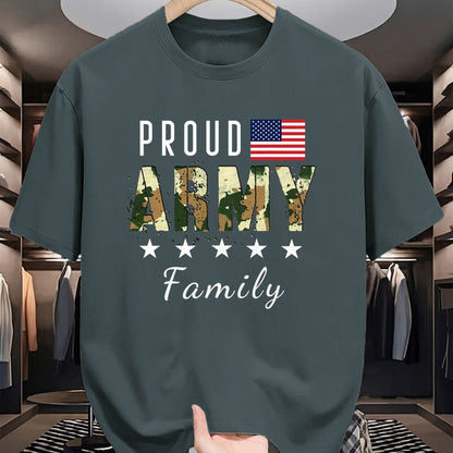 Gift for Mom Shirt, Funny Mom Unisex T-Shirt/Hoodie/Sweatshirt HLT00 - Army Graduation Proud Military Family Mom Dad Brother Sister T-Shirt