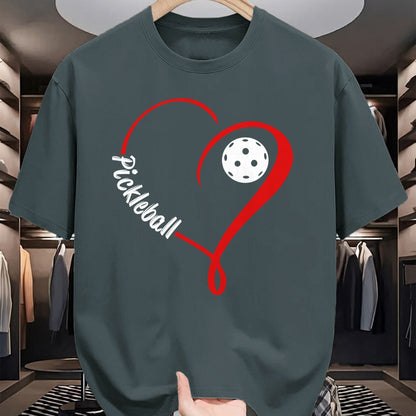 Funny Pickleball Shirt, Pickleball Lover Unisex T-Shirt/Hoodie/Sweatshirt HLT00 - Love Pickleball Long Sleeve T-Shirt