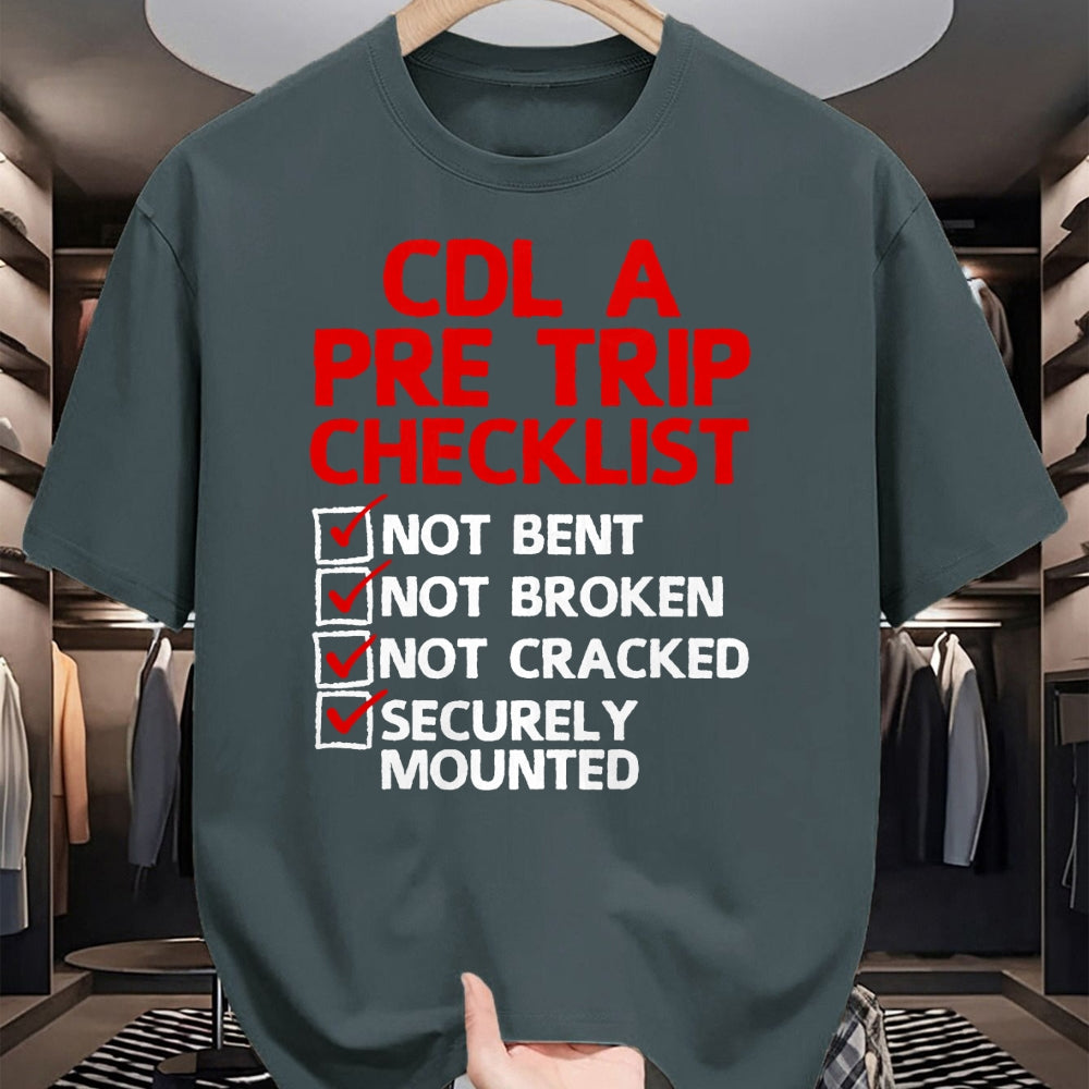 Best Truck Driver Life Shirt, Funny Trucker UnisexT-Shirt/Hoodie/Sweatshirt HLT00 - Cool CDL Trucker Art for Men Women Trucking CDL Truck Driver T-Shirt (4)
