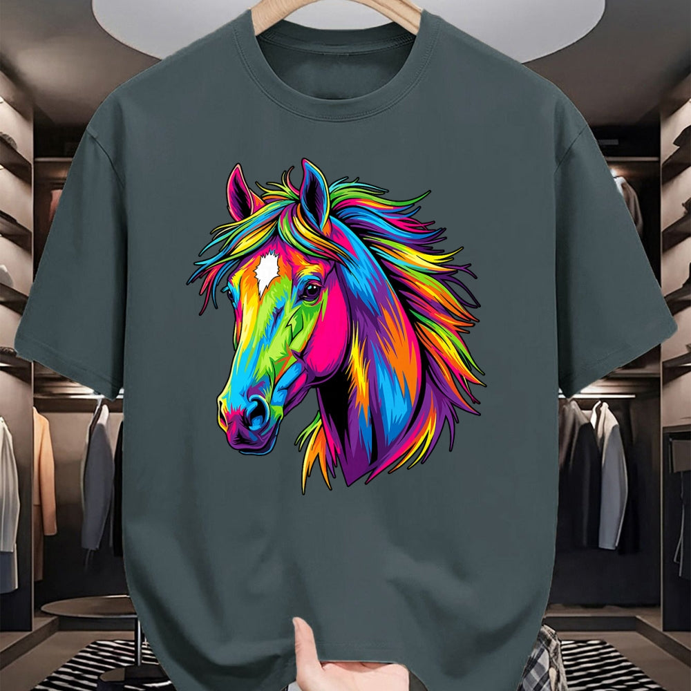 Best Horse Lover Shirt , Funny Horse UnisexT-Shirt/Hoodie/Sweatshirt HLT00 - Colorful Pop Art Horse T-Shirt