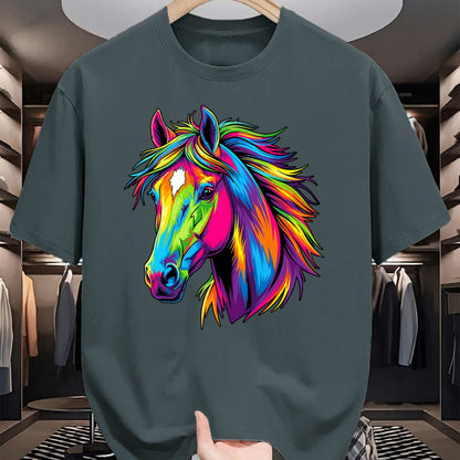 Best Horse Lover Shirt , Funny Horse UnisexT-Shirt/Hoodie/Sweatshirt HLT00 - Colorful Pop Art Horse T-Shirt