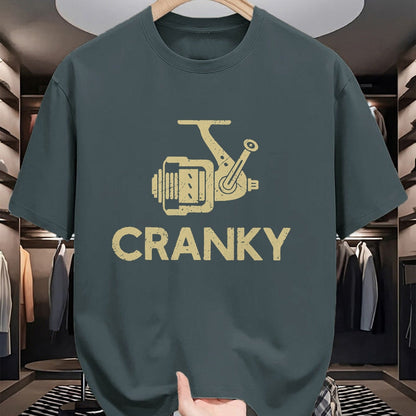 Funny Fishing Shirt, Gift For Fishing Lover Unisex T-Shirt/Hoodie/Sweatshirt HLT00 - Funny Fishing Shirts Crankbait Lure Cranky Fisherman Tees T Shirts for Men and Women