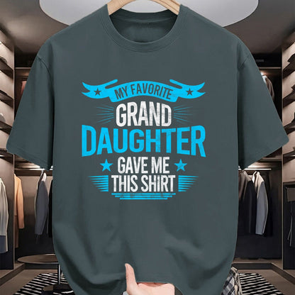 Best Grandma Shirt, Proud Grandma Unisex T-Shirt/Hoodie/Sweatshirt HLT00 - My Favorite Granddaughter Gave Me Grandparent T shirt gift T-Shirt