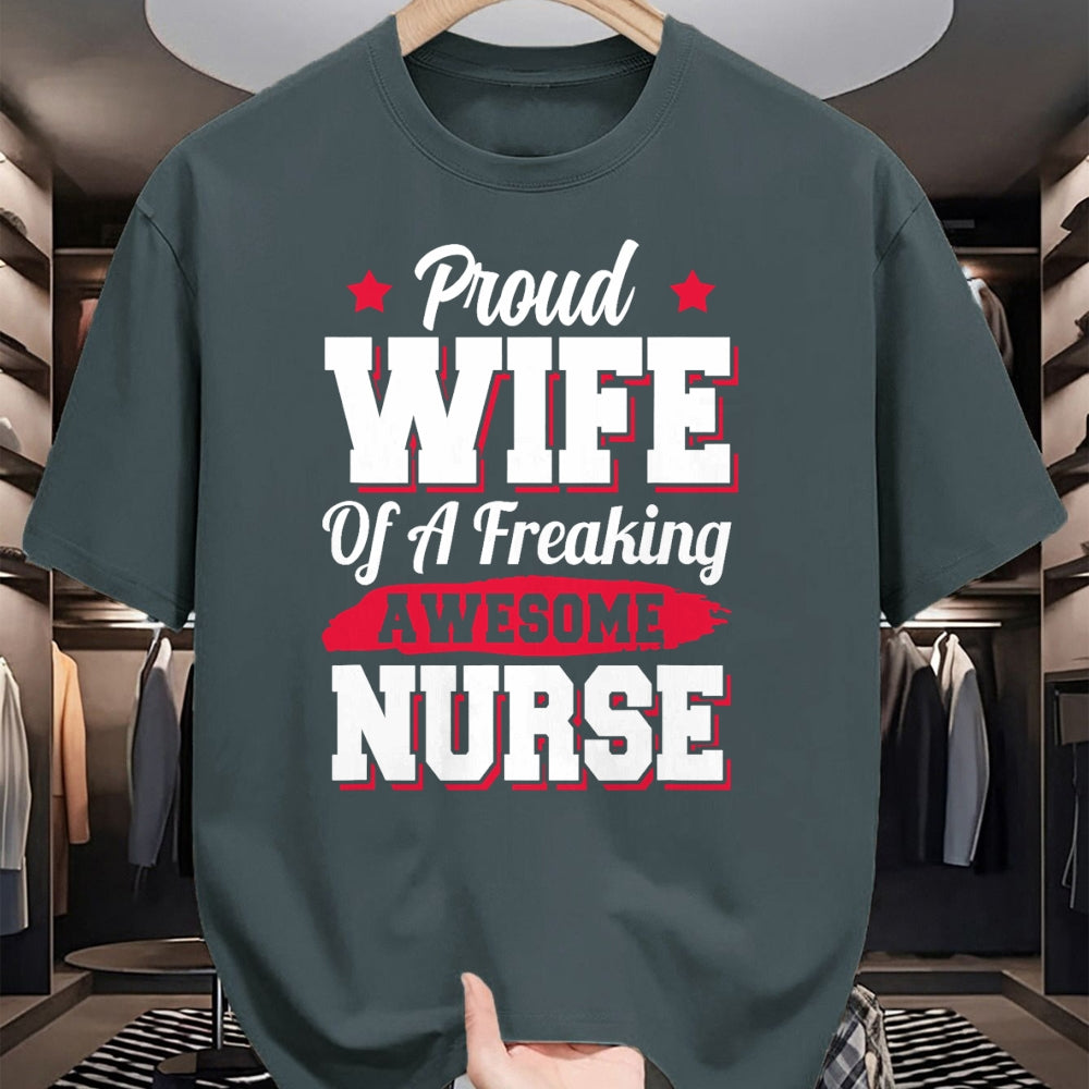 Funny Nurse Shirt, Nurse Unisex T-Shirt/Hoodie/Sweatshirt HLT00 - Nursing Registered Hospital Doctor Nurse Wife T-Shirt