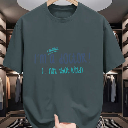 Best Doctor Shirt, Funny Doctor UnisexT-Shirt/Hoodie/Sweatshirt HLT00 - I'm almost a doctor, but not that kind phd doctorate funny T-Shirt