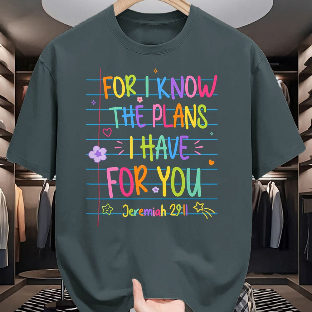 Best Student Shirt, Funny Back To School UnisexT-Shirt/Hoodie/Sweatshirt HLT00 - for I Know The Plans I Have for You Christian Back to School T-Shirt (1)