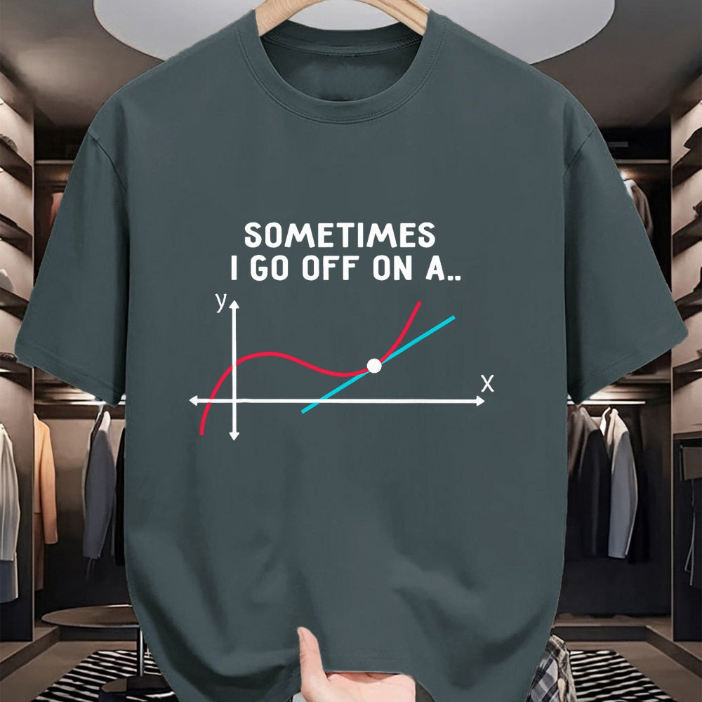 Best Teacher Shirt, Funny Teacher UnisexT-Shirt/Hoodie/Sweatshirt HLT00 - Math Teacher Gifts - Sometimes I go Off on a Tangent T-Shirt