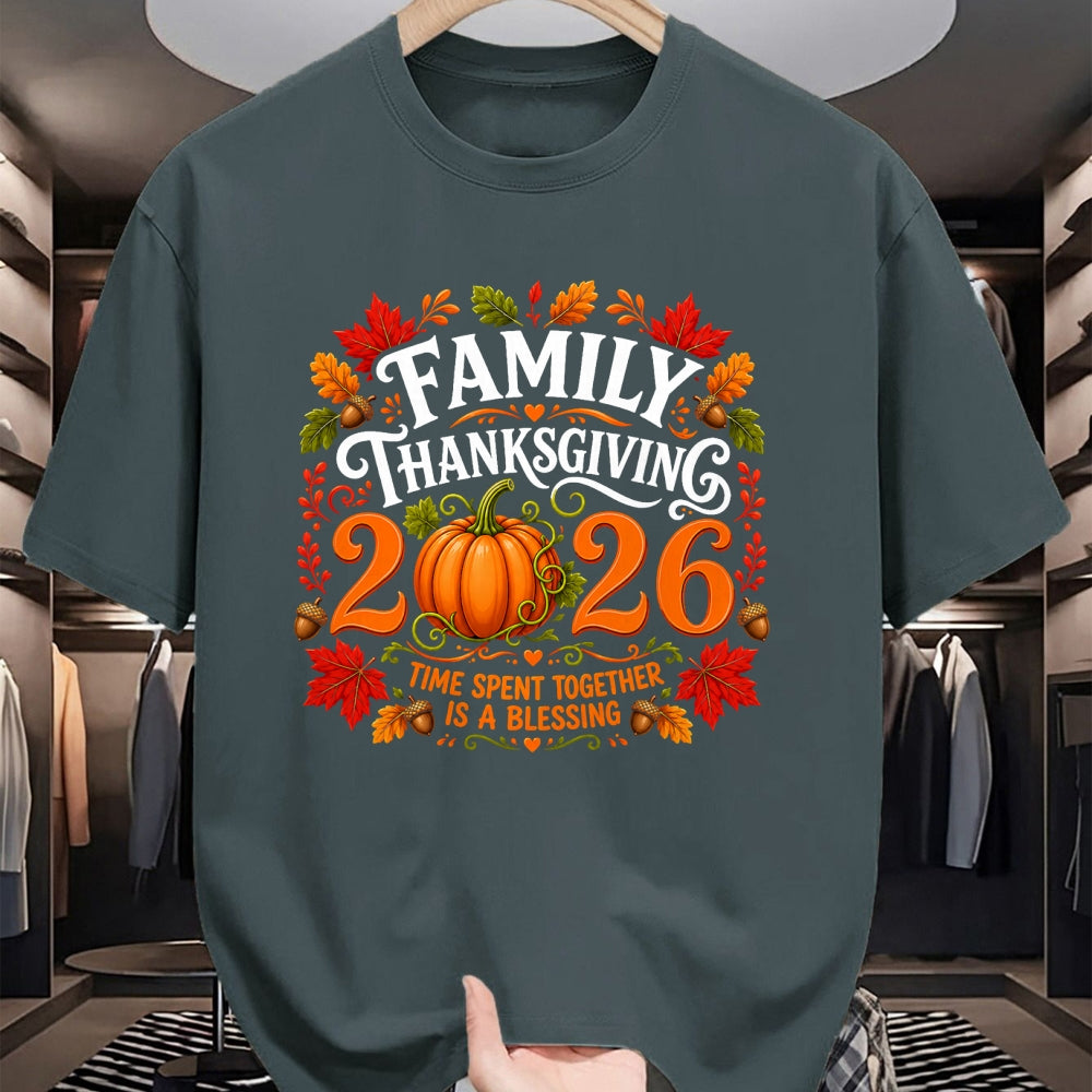 Best Thanksgiving Family Shirt , Funny Thanksgiving UnisexT-Shirt/Hoodie/Sweatshirt HLT00 - Family Thanksgiving 2026 Thanksgiving Crew Matching Group T-Shirt