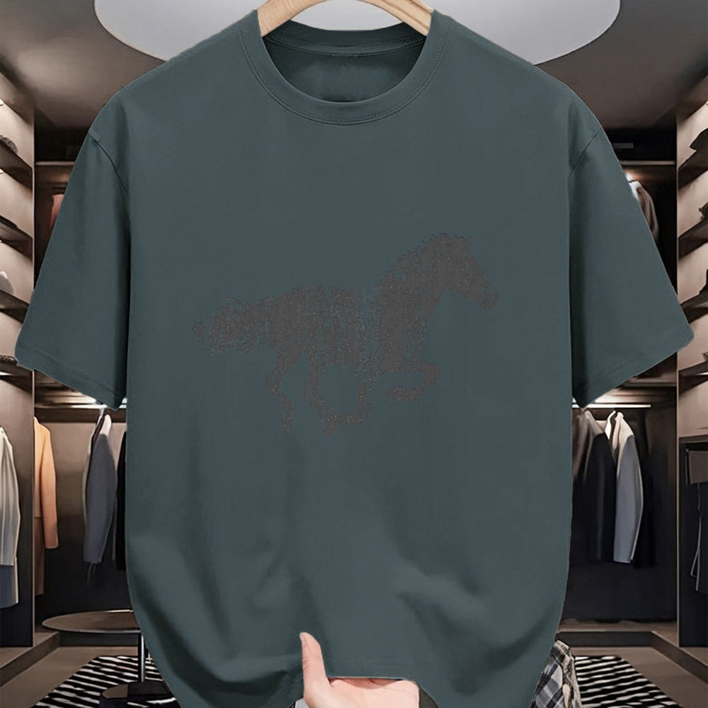 Best Horse Lover Shirt , Funny Horse UnisexT-Shirt/Hoodie/Sweatshirt HLT00 - Horse Vintage Design - Horse Print T-Shirt, Men, Black, 3X-Large
