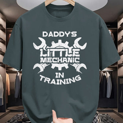 Best Mechanic Life Shirt, Funny Mechanic UnisexT-Shirt/Hoodie/Sweatshirt HLT00 - Kids Daddys Little Mechanic in Training Boys Girls Kids Toddler T-Shirt