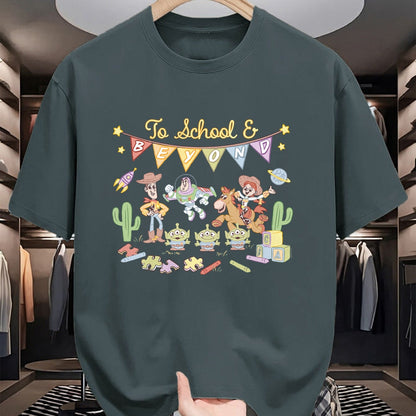 Best Student Shirt, Funny Back To School UnisexT-Shirt/Hoodie/Sweatshirt HLT00 - Disney & Pixar_s Toy Story Back to School & Beyond First Day T-Shirt
