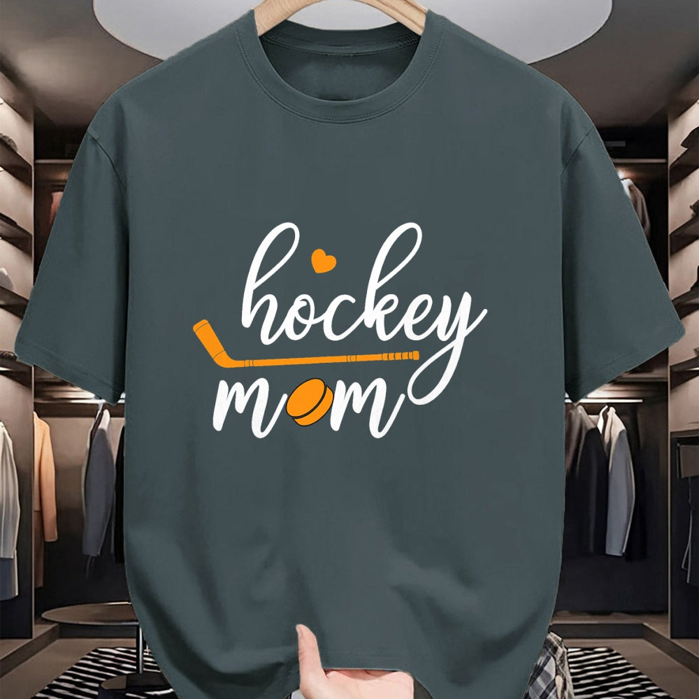 Gift for Mom Shirt, Funny Mom Unisex T-Shirt/Hoodie/Sweatshirt HLT00 - Hockey Mom - Mother Mom T-Shirt
