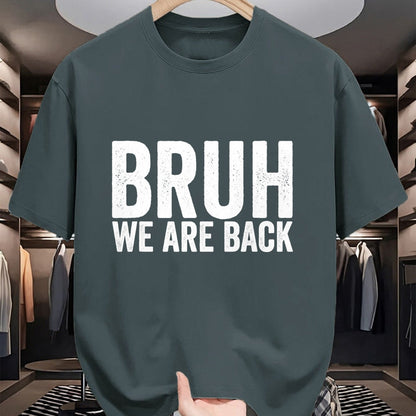 Best Student Shirt, Funny Back To School UnisexT-Shirt/Hoodie/Sweatshirt HLT00 - Bruh We are Back to School Bruh We Back T-Shirt