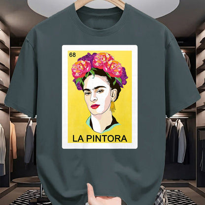 Best Thanksgiving Family Shirt , Funny Thanksgiving UnisexT-Shirt/Hoodie/Sweatshirt HLT00 - Funny Spanish-Mexican Bingo Gift for Women Girl - La Pintora T-Shirt