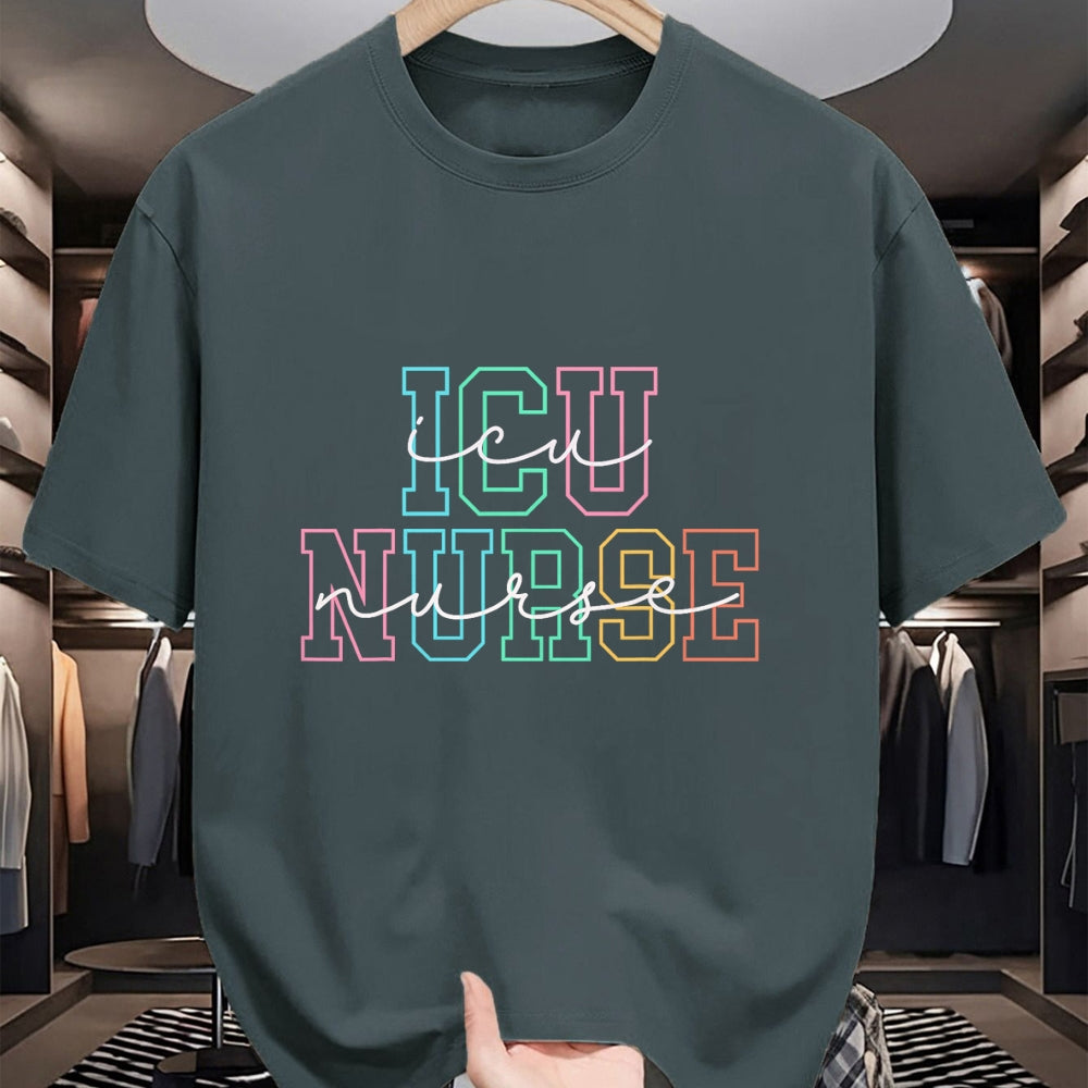 Funny Nurse Shirt, Nurse Unisex T-Shirt/Hoodie/Sweatshirt HLT00 - Icu Nurse Icu Nursing Icu Critical Care Men Women ICU Nurse T-Shirt