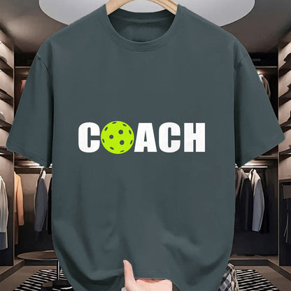 Funny Pickleball Shirt, Pickleball Lover Unisex T-Shirt/Hoodie/Sweatshirt HLT00 - Miftees Pickleball Tees Women_s Black Pickleball Coach T-Shirt