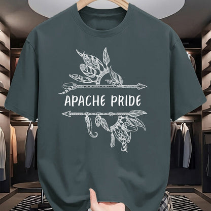 Native American T-Shirts, Vintage Native American Unisex T-Shirt/Hoodie/Sweatshirt HLT00 - Apache Pride Indian Native American Roots