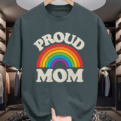 Gift for Mom Shirt, Funny Mom Unisex T-Shirt/Hoodie/Sweatshirt HLT00 - LGBTQ Proud Mom Gay Pride LGBT Ally Rainbow Mothers Day T-Shirt