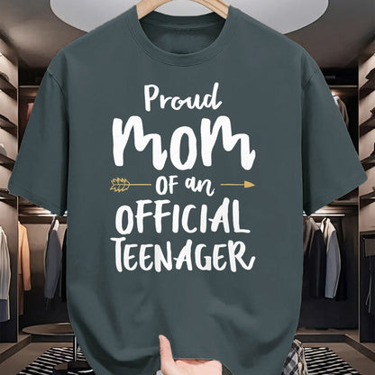 Gift for Mom Shirt, Funny Mom Unisex T-Shirt/Hoodie/Sweatshirt HLT00 - Official teenager mom shirt 13th Birthday party mom_s outfit T-Shirt