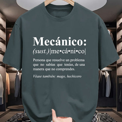 Best Mechanic Life Shirt, Funny Mechanic UnisexT-Shirt/Hoodie/Sweatshirt HLT00 - Funny Gifts for Mechanics in Spanish T-Shirt