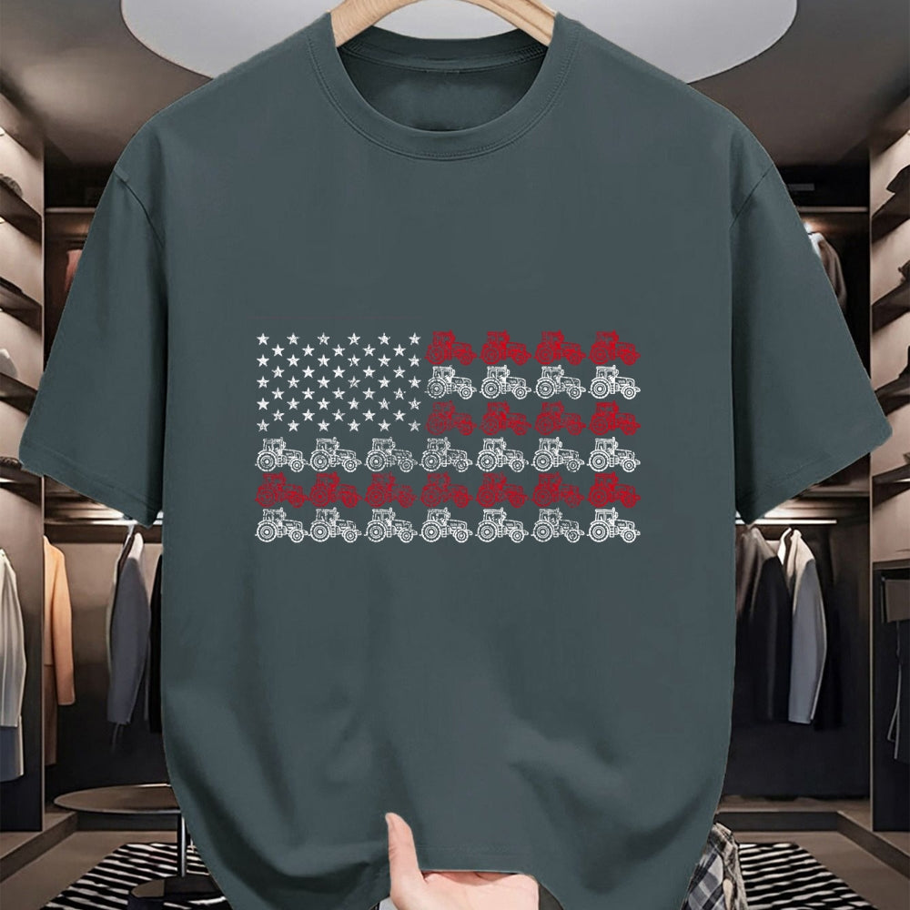 Best Farmer Life Shirt, Funny Farmer UnisexT-Shirt/Hoodie/Sweatshirt HLT00 - Proud Patriotic Freedom Designs Tractor American Flag Farmer T-Shirt - Unisex-AdultsKids, Black, Sh