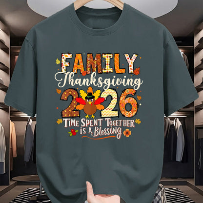 Best Thanksgiving Family Shirt , Funny Thanksgiving UnisexT-Shirt/Hoodie/Sweatshirt HLT00 - Family Thanksgiving 2026 Thanksgiving Crew Matching Group T-Shirt (1)