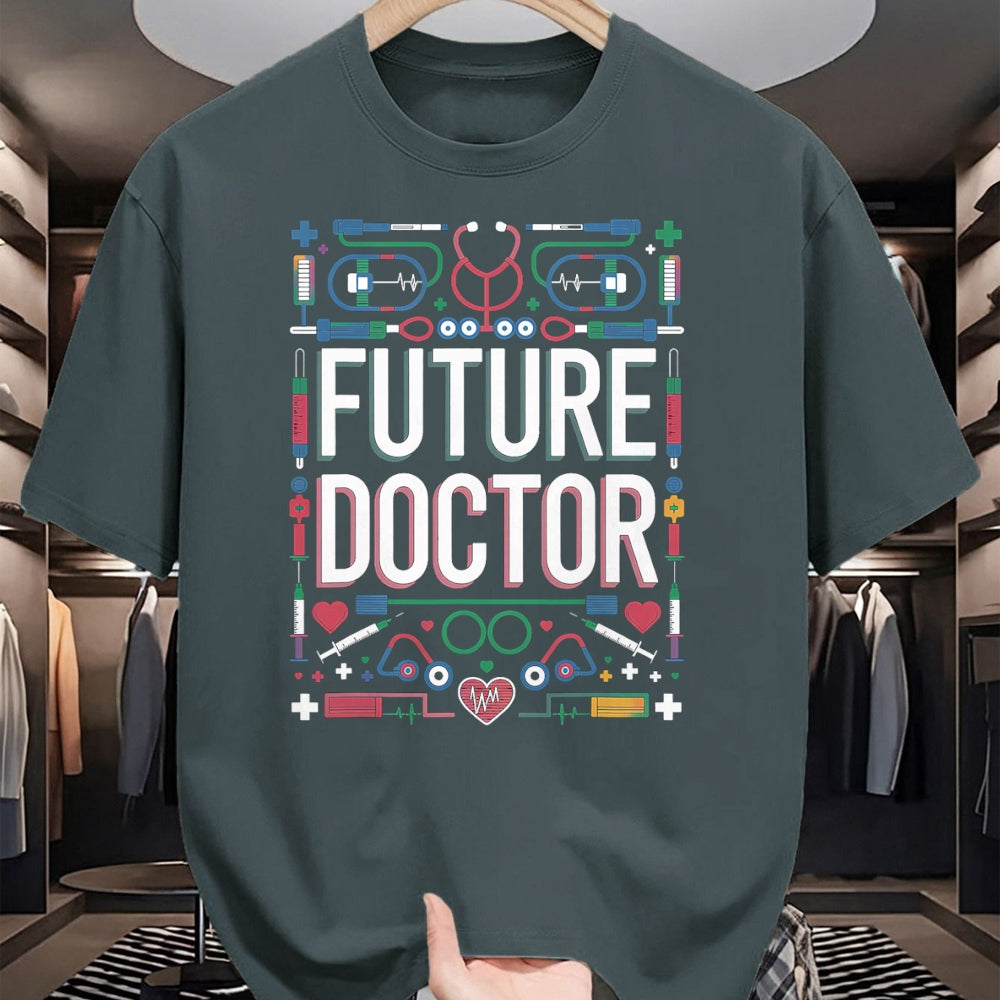 Best Doctor Shirt, Funny Doctor UnisexT-Shirt/Hoodie/Sweatshirt HLT00 - Future Doctor Graduation School Kids Toddler Women Men T-Shirt