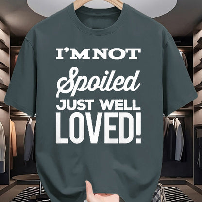 Best Wife Shirt, Wife and Husband Unisex T-Shirt/Hoodie/Sweatshirt HLT00 - Inspiration I'm Not Spoiled Just Well Loved Cute T-Shirt