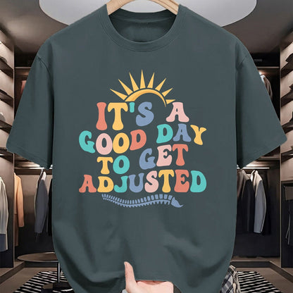 Best Doctor Shirt, Funny Doctor UnisexT-Shirt/Hoodie/Sweatshirt HLT00 - Chiropractic Adjustment Spine Outfits And Gifts It's A Good Day To Get Adjusted Chiropractor Chiropr