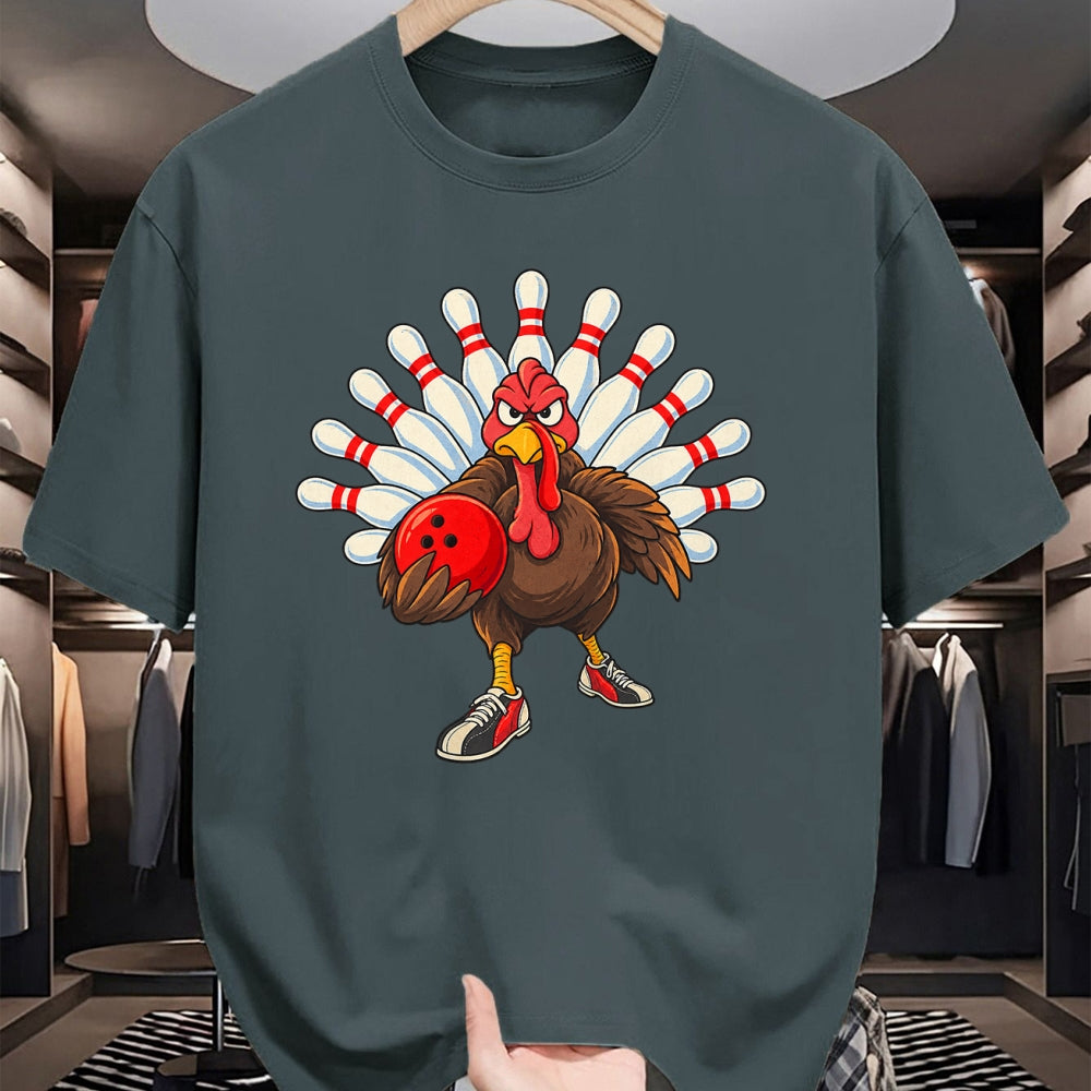 Best Thanksgiving Family Shirt , Funny Thanksgiving UnisexT-Shirt/Hoodie/Sweatshirt HLT00 - Funny Turkey Bowling Happy Thanksgiving Men Women Kids Boys T-Shirt