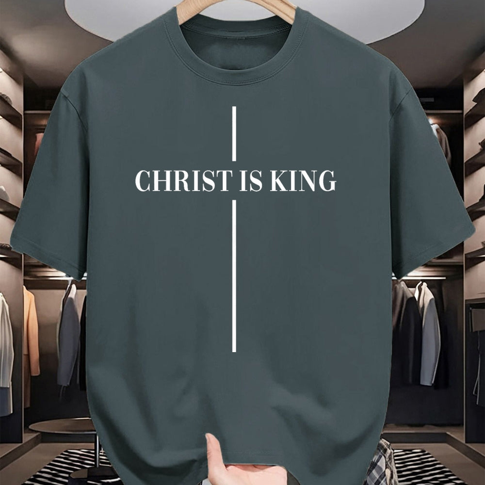 Christian Tee, Christian Faith Unisex T-Shirt/Hoodie/Sweatshirt HLT00 - Christian Christianity Christ Is King Jesus Christ Catholic T-Shirt