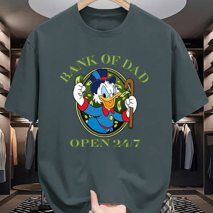 Gift for Dad Shirt, Funny Dad Unisex T-Shirt/Hoodie/Sweatshirt HLT00 – Disney DuckTales Bank of Dad T-Shirt