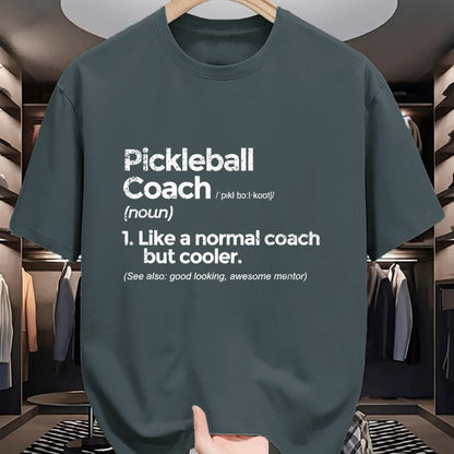 Funny Pickleball Shirt, Pickleball Lover Unisex T-Shirt/Hoodie/Sweatshirt HLT00 - Pickleball Coach Definition Funny Gift T-Shirt