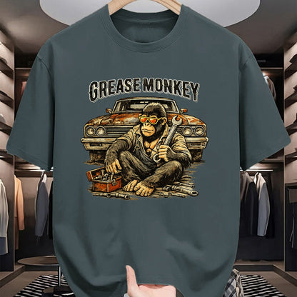 Best Mechanic Life Shirt, Funny Mechanic UnisexT-Shirt/Hoodie/Sweatshirt HLT00 - Greasemonkey Gorilla Retro Mechanic Garage Monkey T-Shirt