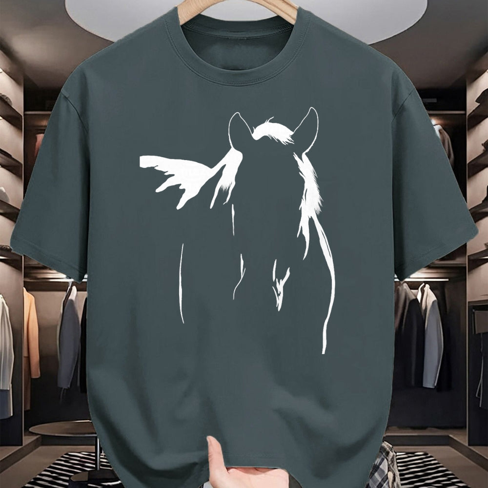 Best Horse Lover Shirt , Funny Horse UnisexT-Shirt/Hoodie/Sweatshirt HLT00 - Horse Silhouette Graphic Art Design T-Shirt