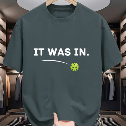 Funny Pickleball Shirt, Pickleball Lover Unisex T-Shirt/Hoodie/Sweatshirt HLT00 - It was in Funny Pickleball Player Paddleball Lover T-Shirt