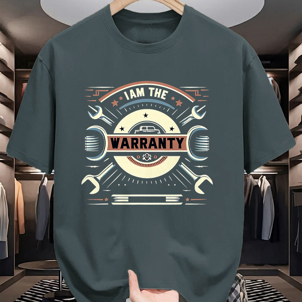 Best Mechanic Life Shirt, Funny Mechanic UnisexT-Shirt/Hoodie/Sweatshirt HLT00 - I Am The Warranty _ - T-Shirt