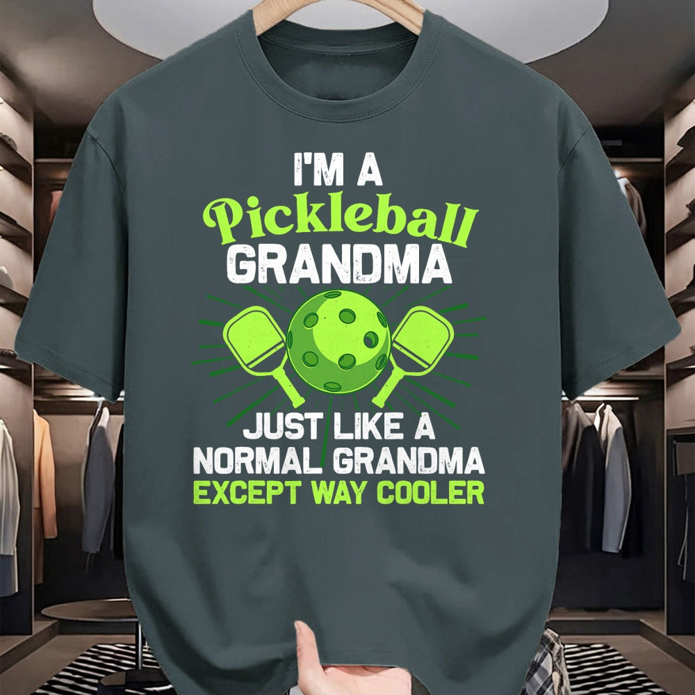 Funny Pickleball Shirt, Pickleball Lover Unisex T-Shirt/Hoodie/Sweatshirt HLT00 - Pickleball Design for Grandma Women Girls Pickle Ball Player T-Shirt